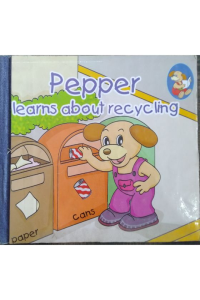 pepper learns about recycling