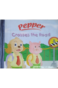 pepper crosses the road