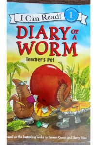I can read! Diary of a worm teacher’s pet